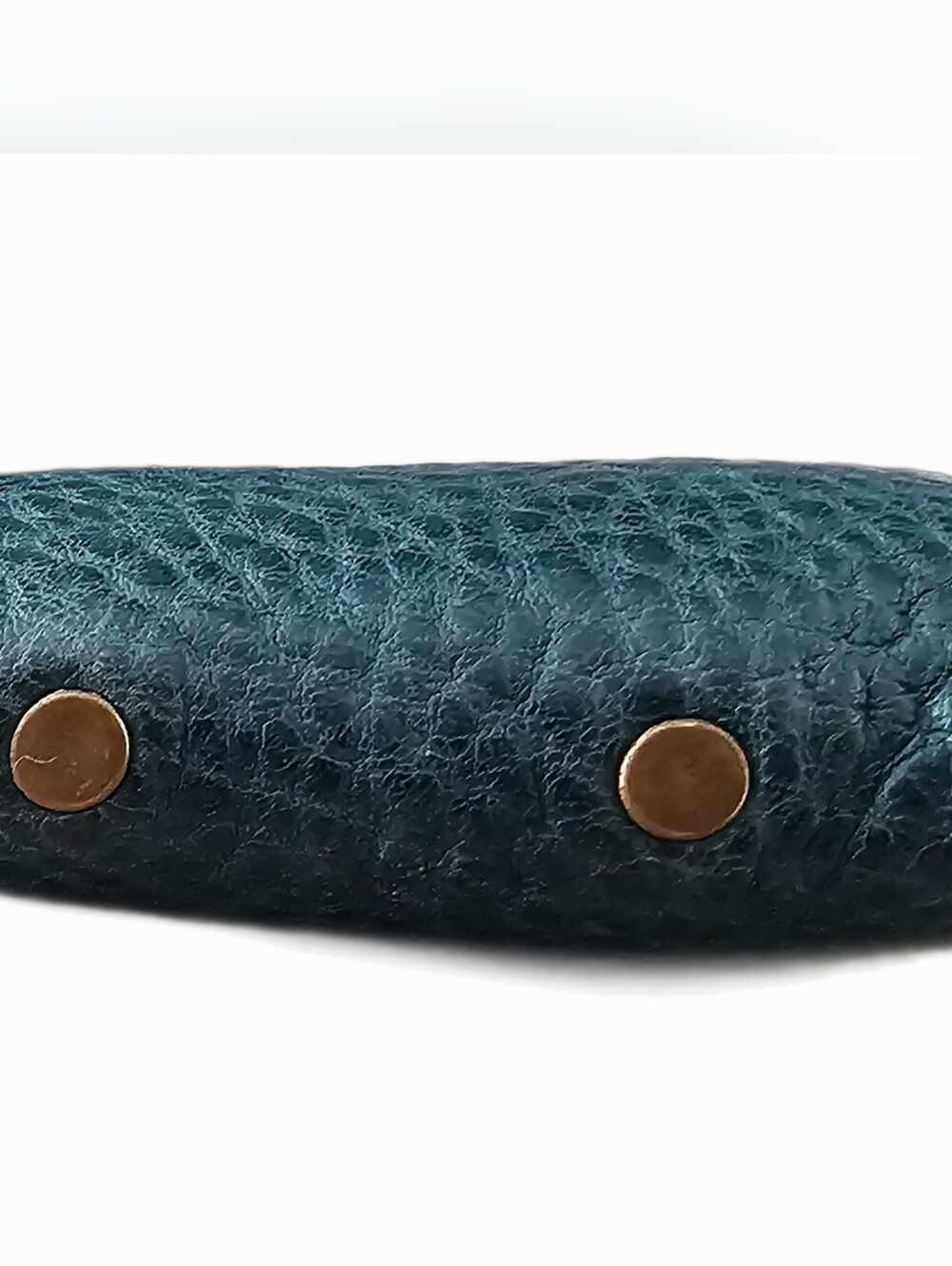 Portland Leather Goods Lagoon Fortune Cookie Keychain - Picture 3 of 8